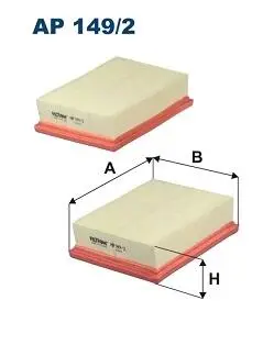 Фiльтр повiтряний 2шт FILTRON AP14922X