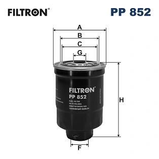 Паливний фільтр FILTRON PP852