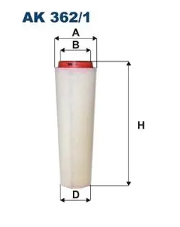 Повітряний фільтр FILTRON AK3621