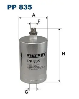 Паливний фільтр FILTRON PP835