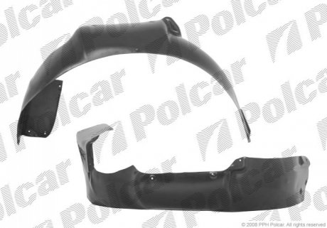 Подкрылок правый Polcar 1350FP-1