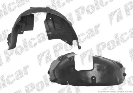 Підкрилок правий Polcar 3218FP-5