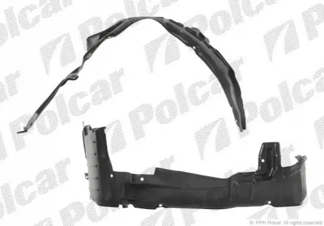 Подкрылок правый Polcar 5222FP-1