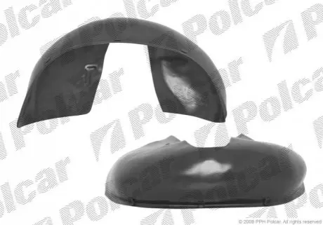 Підкрилок правий Polcar 5555FP-5