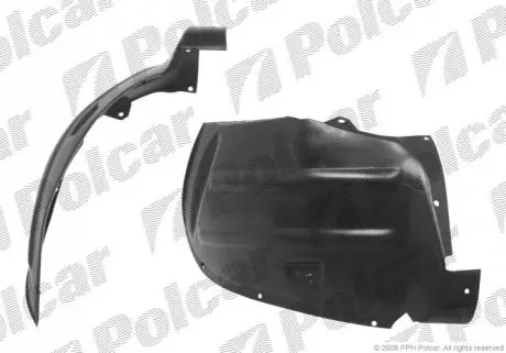 Підкрилок правий Polcar 5702FP-2