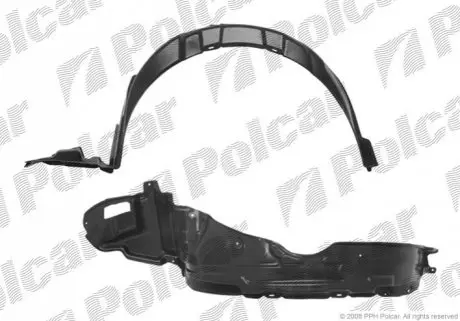 Підкрилок правий Polcar 8114FP-2