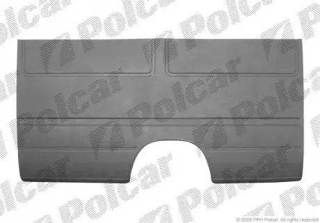 Фото крыло заднее левое Polcar 506283-4 Крыло заднее левое Polcar 506283-4
