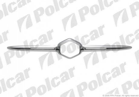 Накладка решетки Polcar 742405-3 (фото 1)