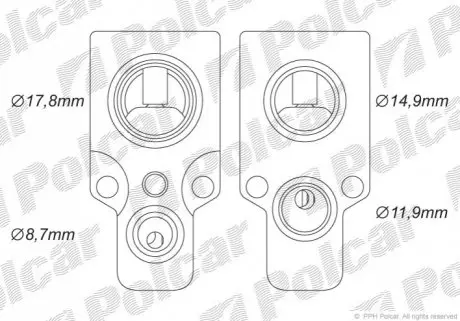 Стопорний клапан Polcar 9546KZ-1