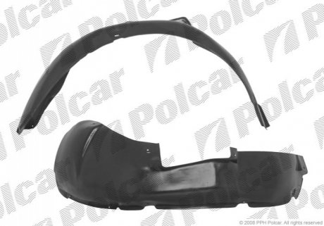 Подкрылок передний правый Skoda Oktavia 97- Polcar 6920FP-1 (фото 1)