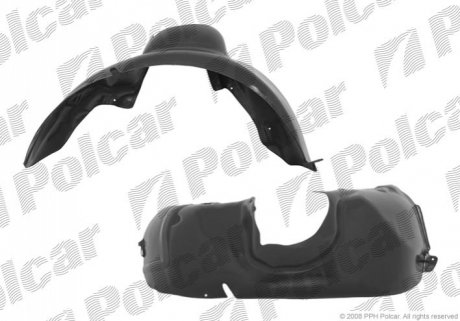 Подкрылок правый Polcar 3006FP-1