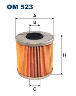 Масляный фильтр FILTRON OM523