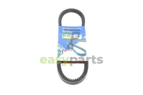 Ремінь генератора Mitsubishi Colt/Galant/Lancer 1.3-1.8 84-92 (13x625) HUTCHINSON AV13LA635