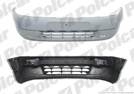 Бампер передній Polcar 235007-4