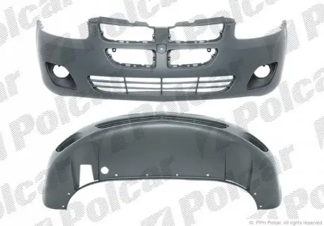 Бампер передний Polcar 241207-2