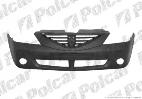 Бампер передній Polcar 280007-2