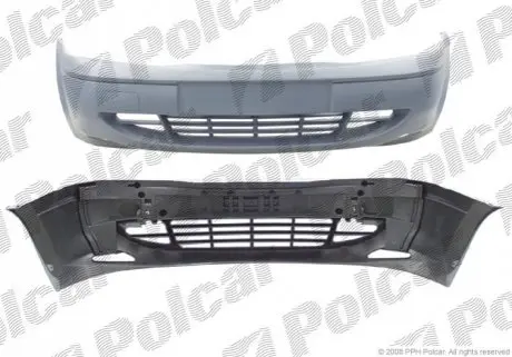 Бампер передний Polcar 321107-5
