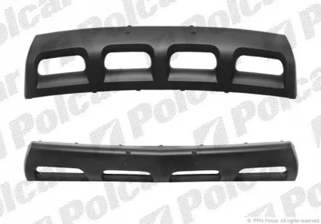 Бампер передній Polcar 405107-2