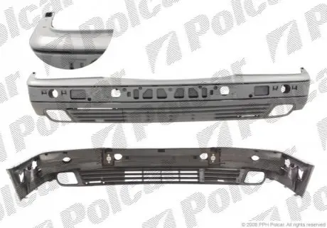 Бампер передний Polcar 501507-1