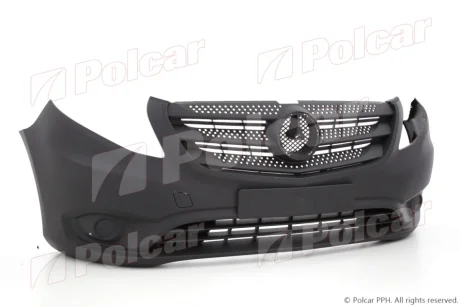 Фото бампер передній Polcar 50N30720 Бампер передній Polcar 50N30720