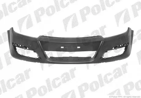 Бампер передний Polcar 55090712