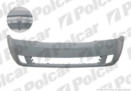 Бампер передній Polcar 555907-1