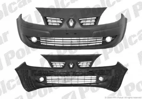 Бампер передній Polcar 60720712