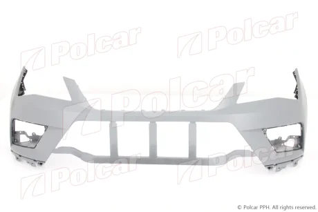 Фото бампер передній Polcar 67X107-2 Бампер передній Polcar 67X107-2