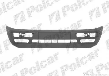 Бампер передній Polcar 953807-Q