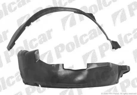 Подкрылок левый Polcar 5528FL-1