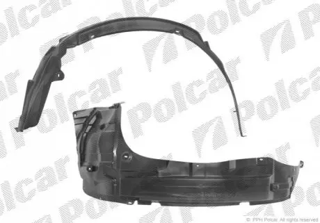 Подкрылок левый Polcar 7426FL-1