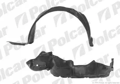 Підкрилок лівий Polcar 8117FL-1