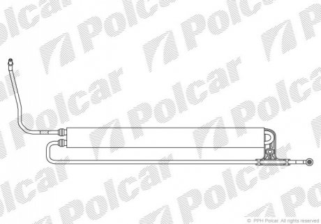 Радіатор масла Polcar 2023L81X