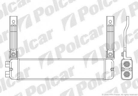 Радіатор масла Polcar 3207L81X