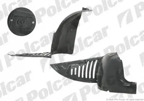 Подкрылок левый Polcar 5748FL-1