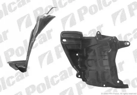 Підкрилок лівий Polcar 8123FL-1