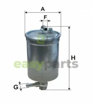 Фільтр паливний Audi A6 2.7/3.0TDI 04-09 WIX FILTERS WF8368