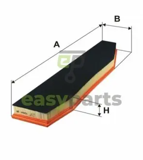 Фільтр повітряний BMW X3 (E83) 1.8d/2.0d/3.0d/sd N47/M57 05-10 WIX FILTERS WA9658