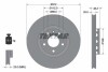 Диск гальмівний (передній) Audi A4/A6/VW Passat 00-09 (312х25) PRO+ TEXTAR 92106105 (фото 1)