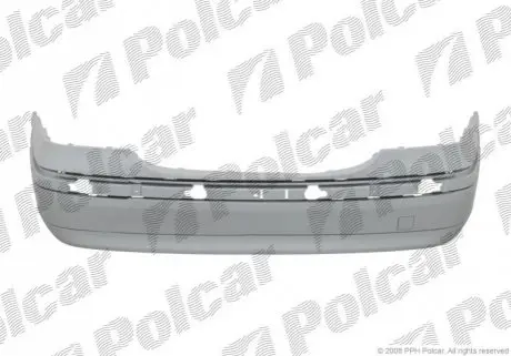 Бампер задній Polcar 500396-J