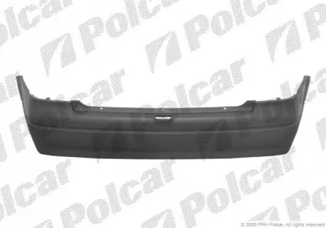 Бампер задний Polcar 550896-1
