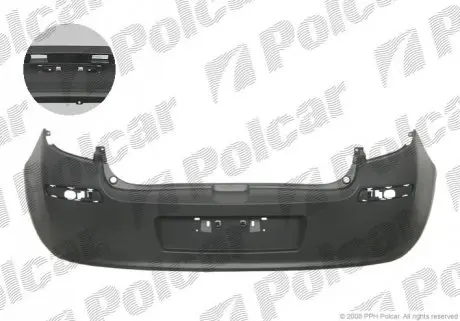 Бампер задний Polcar 605596-J