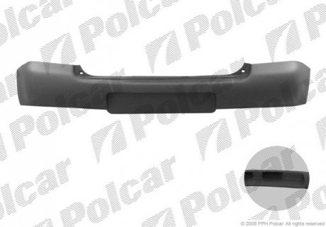 Бампер задній Polcar 810396 (фото 1)