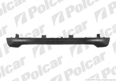 Бампер задній Polcar 810496-2