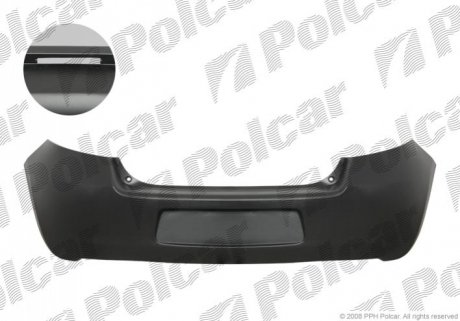 Бампер задній Polcar 810596-J