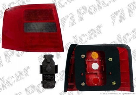 Фонарь задний Polcar 1327881E