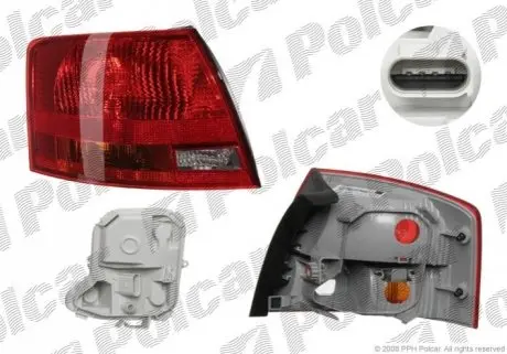 Фонарь задний Polcar 1335872X
