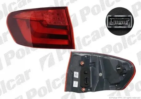 Фото ліхтар задній Polcar 2019872V Ліхтар задній Polcar 2019872V