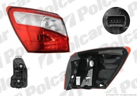 Фото фонарь задний Polcar 2714872V Фонарь задний Polcar 2714872V