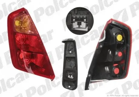 Фонарь задний Polcar 302488-E